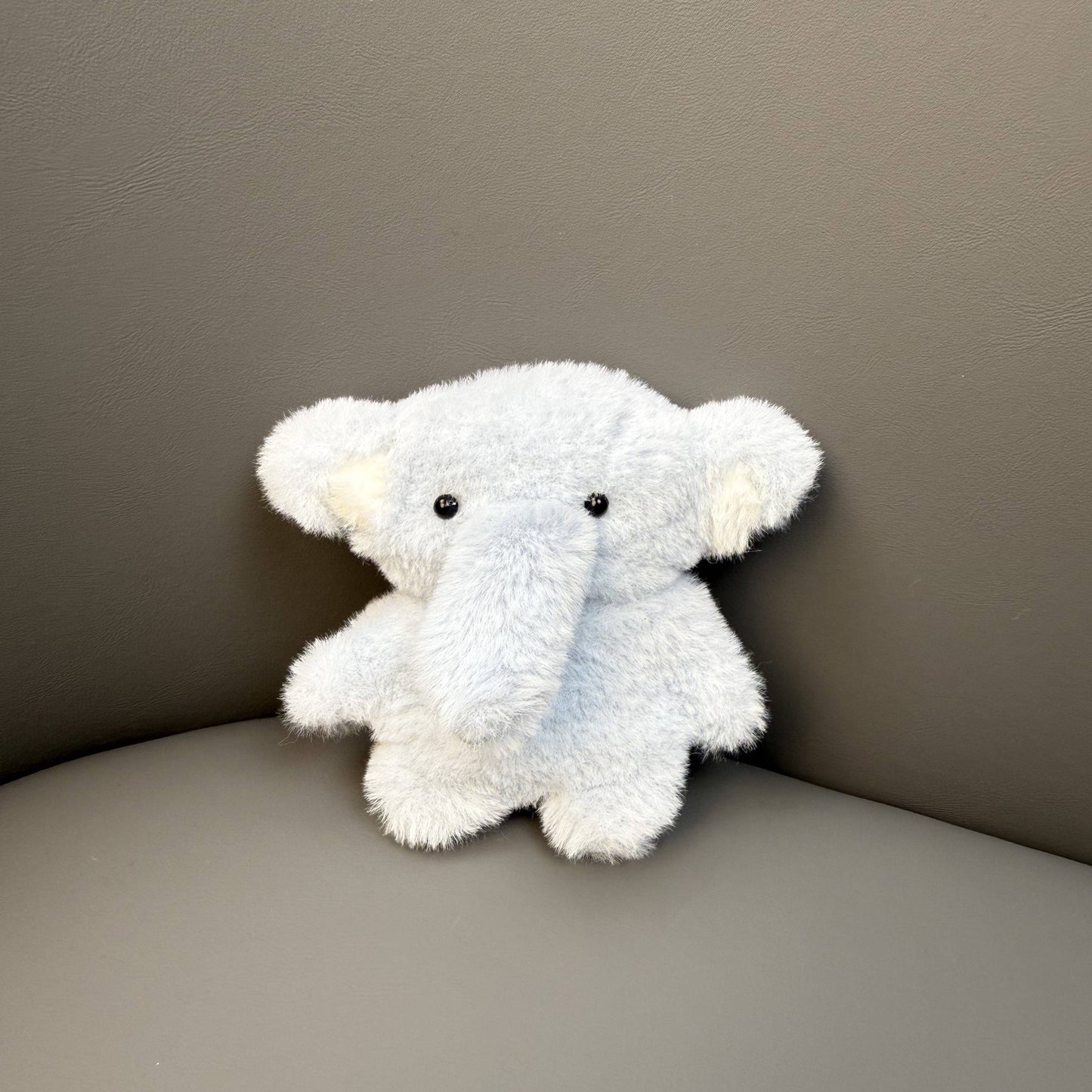 Blue Elephant Plush AirPods Case for AirPods Pro 2, AirPods Pro, AirPods 4 & AirPods 1/2 – Soft Protective Cover