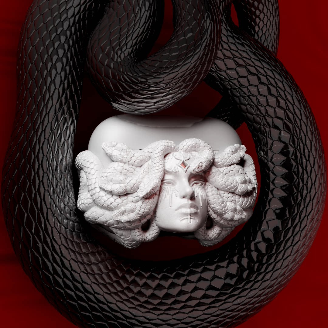 Medusa AirPods Case for AirPods Pro 2, AirPods Pro, AirPods 4 & AirPods 3