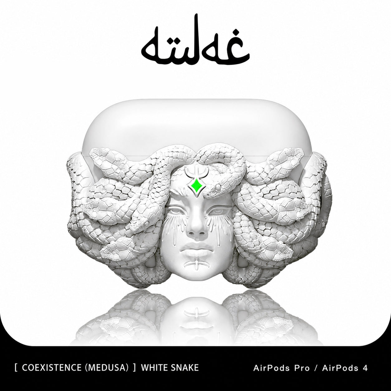 Medusa AirPods Case for AirPods Pro 2, AirPods Pro, AirPods 4 & AirPods 3