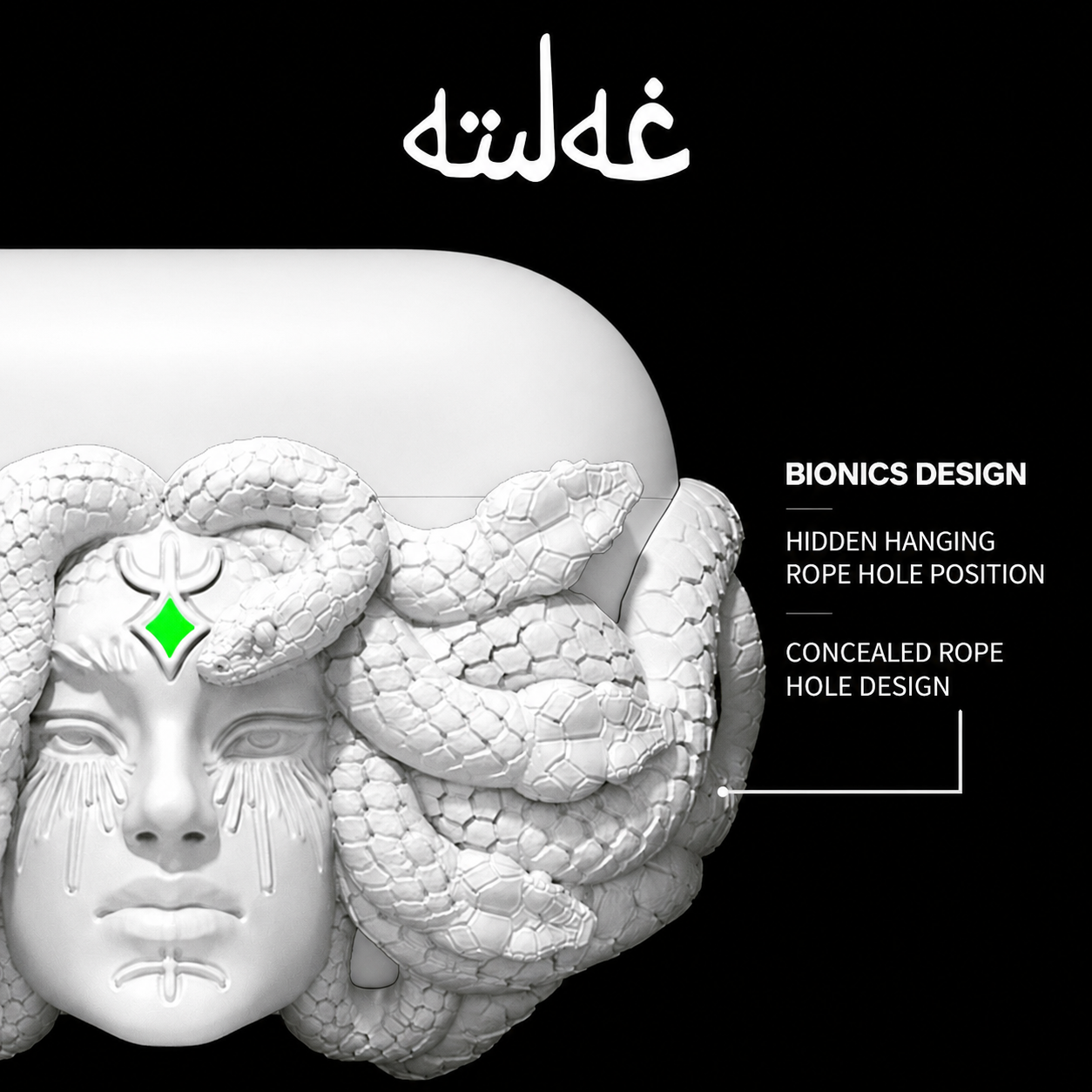 Medusa AirPods Case for AirPods Pro 2, AirPods Pro, AirPods 4 & AirPods 3